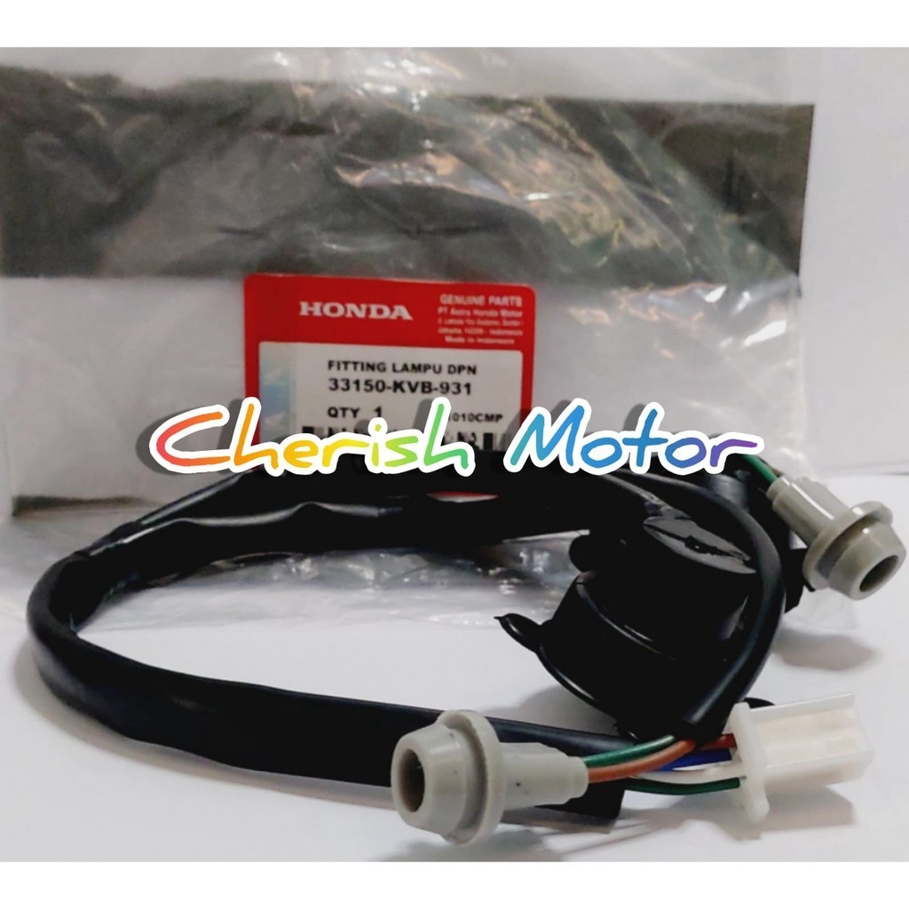 FITING FITTING SOCKET LAMPU DEPAN DPN VARIO 110 KARBU KVB