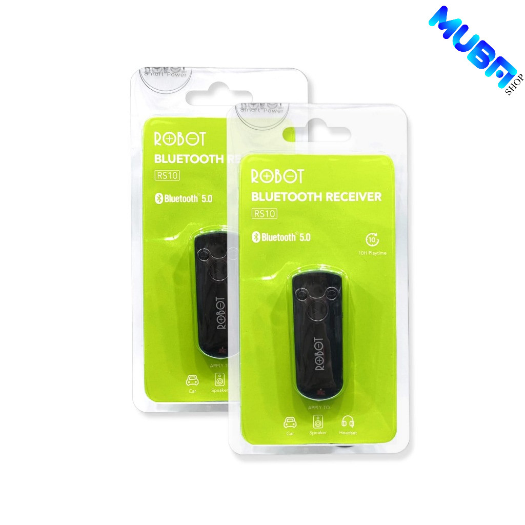 Bluetooth Receiver Robot Earphone Headset Jack Aux RS10