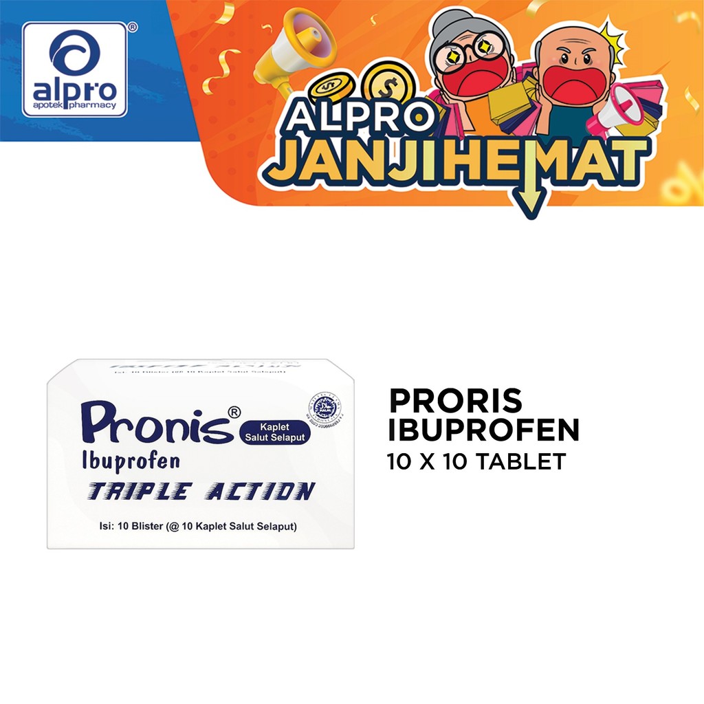 Proris 1 Box 10 Blister @ 10 Kaplet Salut Selaput