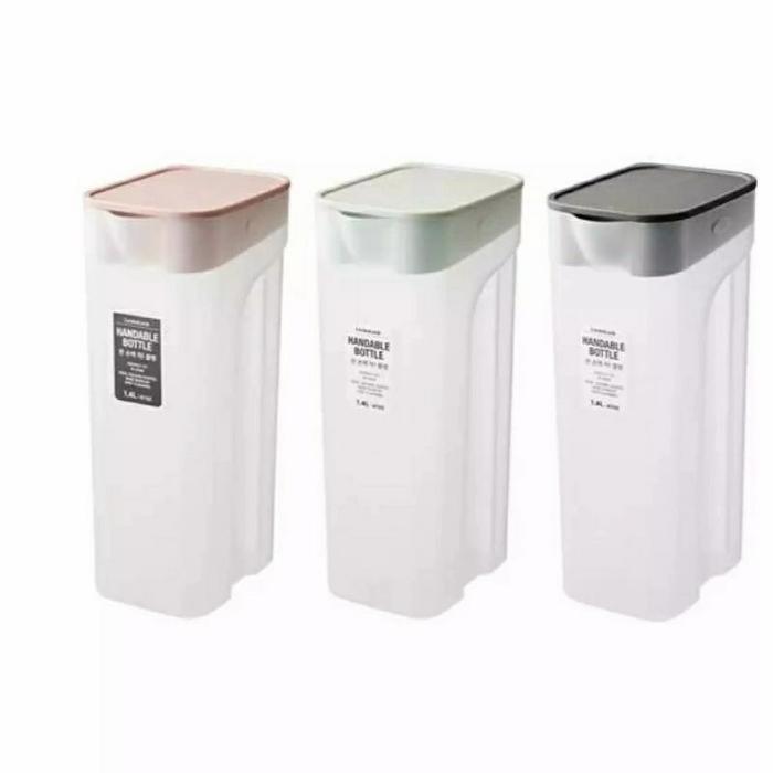 LOCK N LOCK HANDLE BOTOL MINUM 1.4LITER - Merah Muda