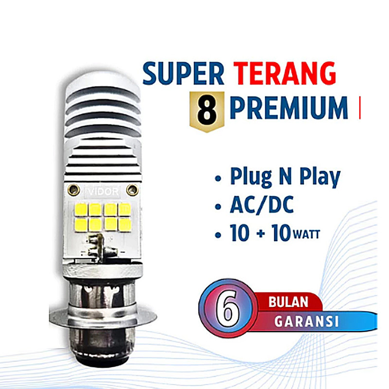 LED Lampu Depan Motor Lampu Led Motor Super Terang Depan Lampu H6 Led Motor Bohlam Lampu Depan Seped