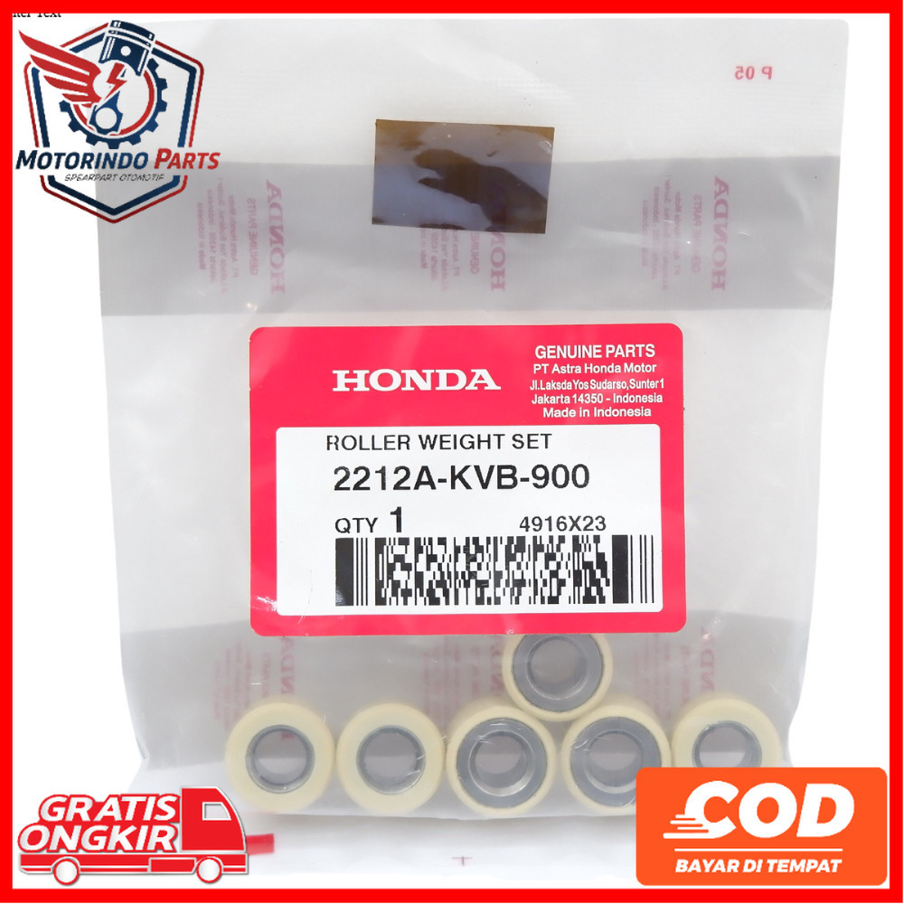 Roller motor Honda Beat FI / Vario 110 / Scoopy FI - Roller ORI Vario 110 KVB Original AHM