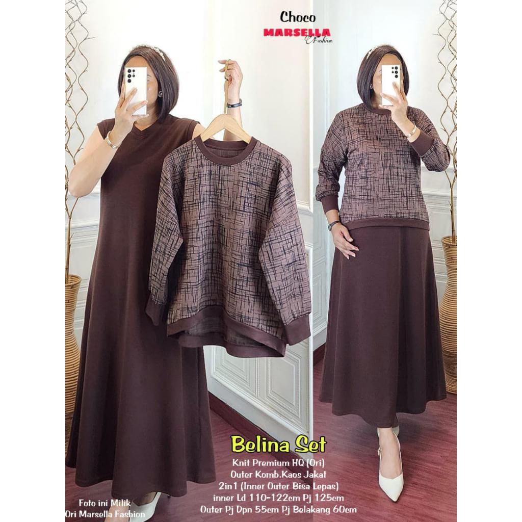 Setelan Wanita Terbaru Belina Setelan By Marsella FAshion id