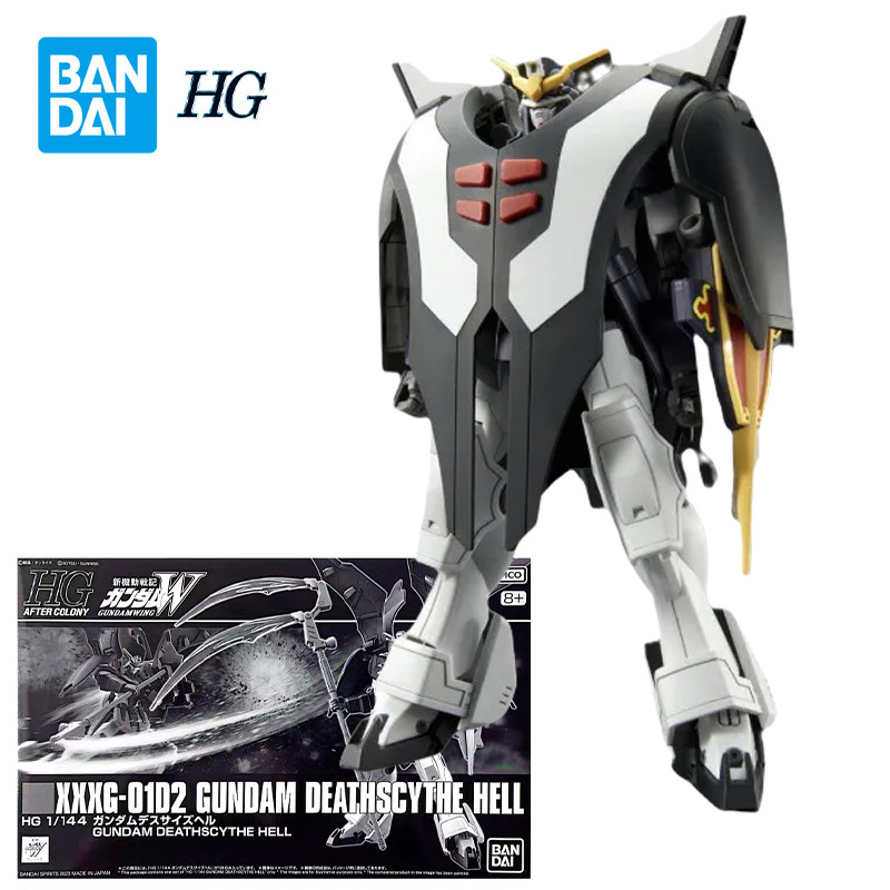 Bandai HG PB Gundam Anime Figures GUNDAM DEATHSCYTHE HELL Action Figure Assembly Model Kit Toys Gift