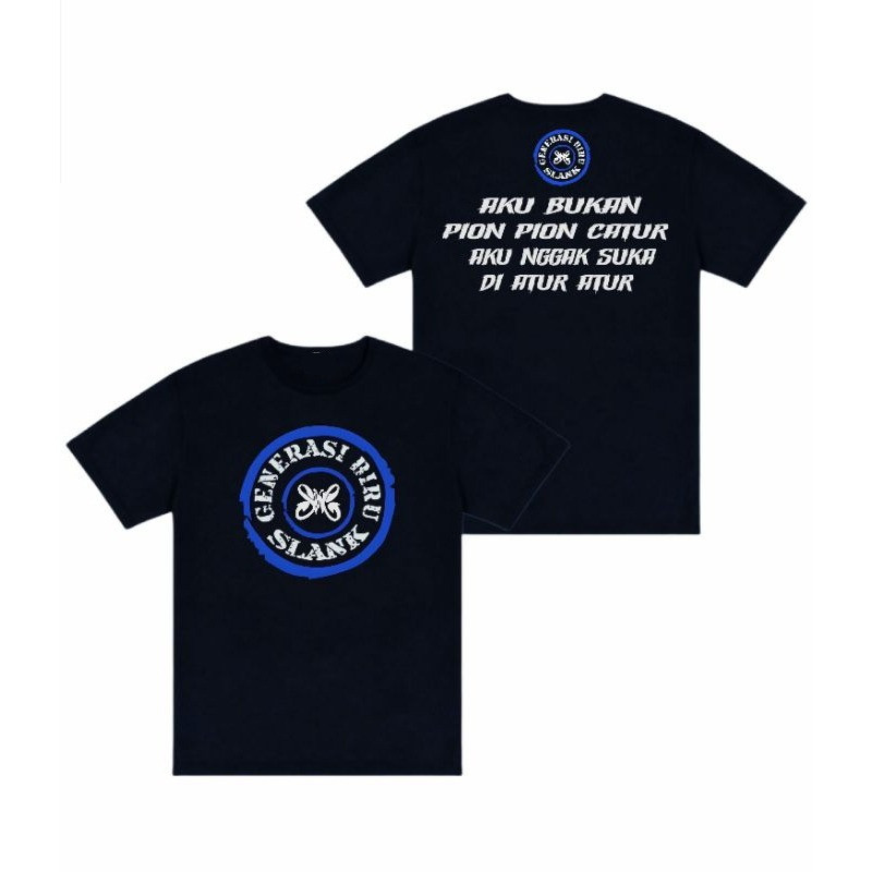 Kaos Slank Generasi Biru // Tshirt Slank Genbi