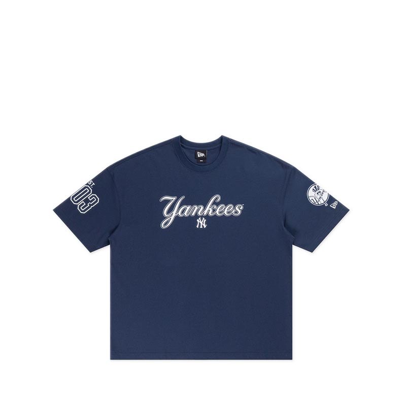 New Era Os Ss Tee Mlb Fsb Logo Neyyan Men's T-Shirt - Oceanside Blue