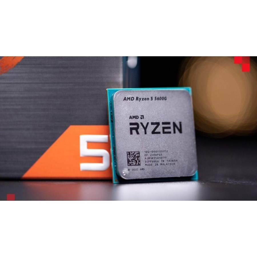 AMD Ryzen 5 5600G BOX AM4 6C 12T UpTo 4.4GHz Radeon Graphics CPU Processor