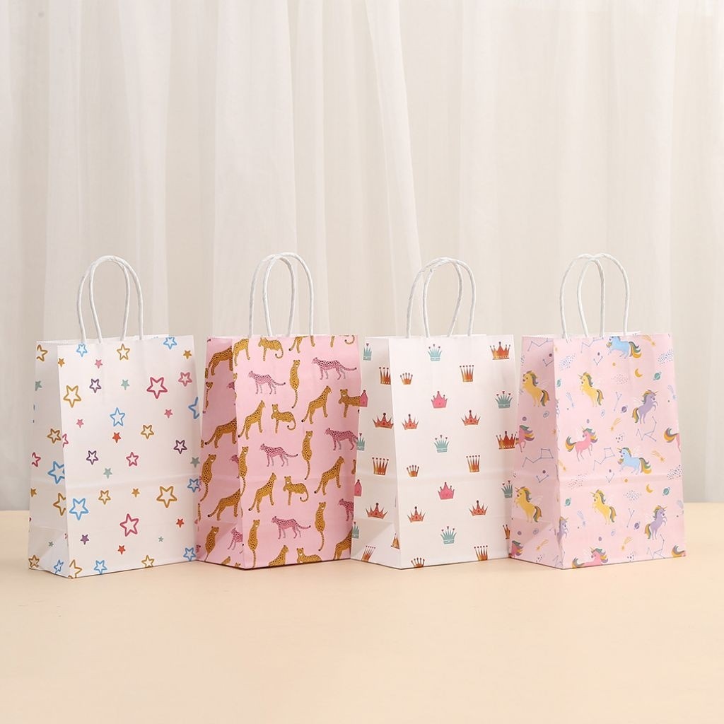 Paper Bag Goodie Bag Lucu Tas Kado Souvenir Ulang Tahun Ultah