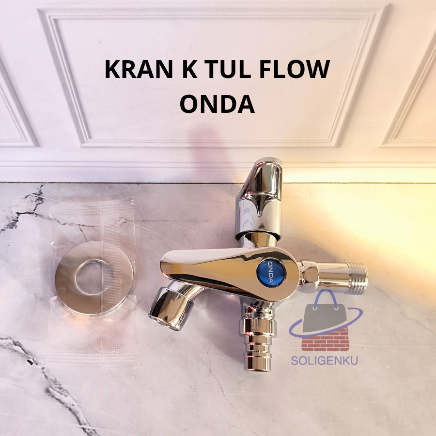 Kran Double Shower K-Tul Flow Onda / Kran Cabang Onda