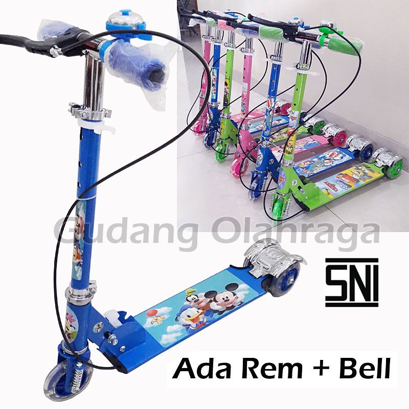 MAGELJAYA Skuter Anak Otoped Roda 3 Karakter / Scooter Injak 3 Roda