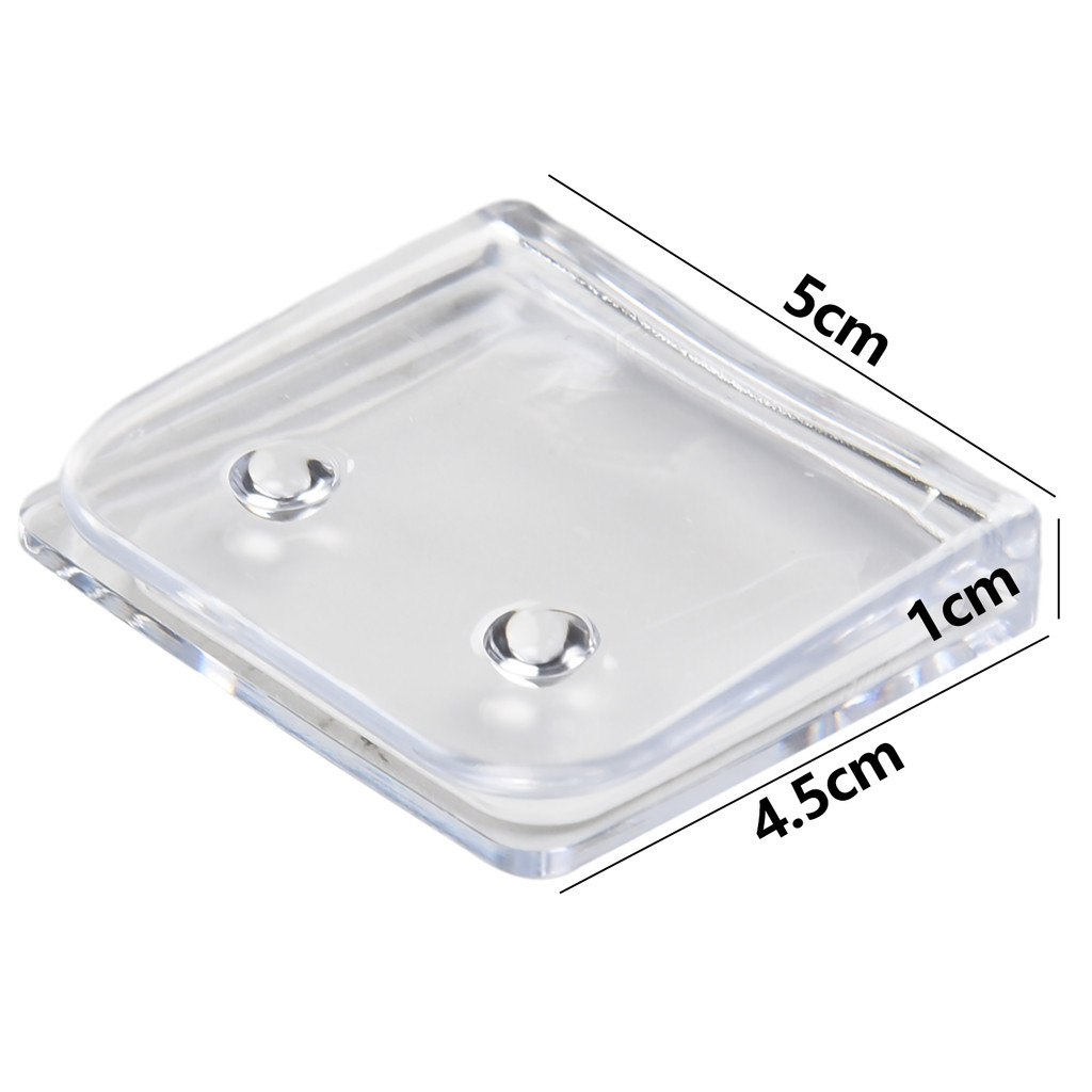 4Pcs Shower Curtain Clips Windproof Shower Curtain Clips For Side Of Shower Curtain Fixing Device Sh