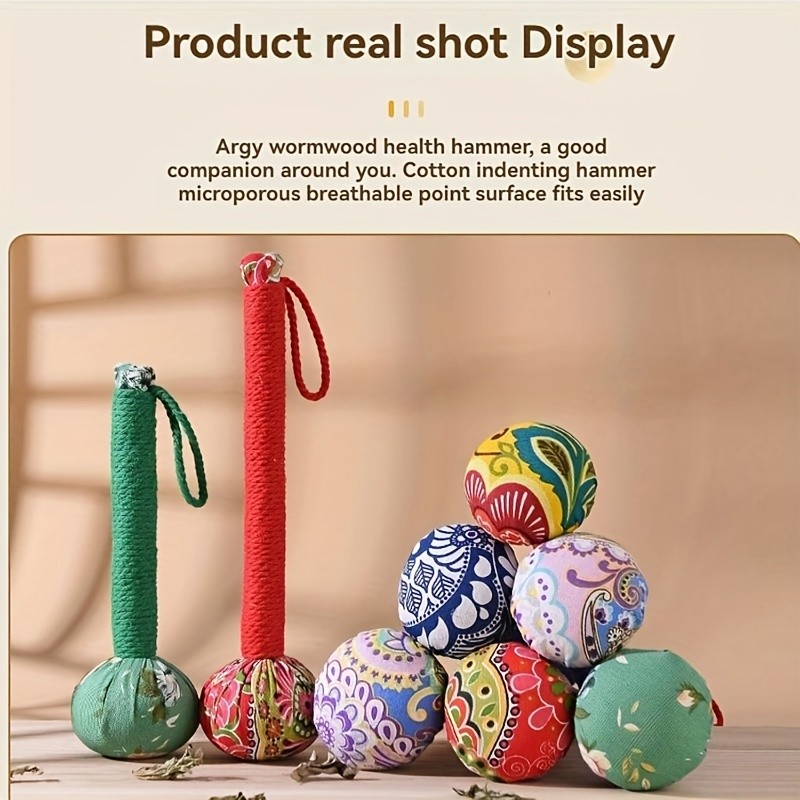 Ai Cao Hammer Merian Massage Beating Health Hammer Festival Gift Exquisite Gift Teaer's Day Full Bod