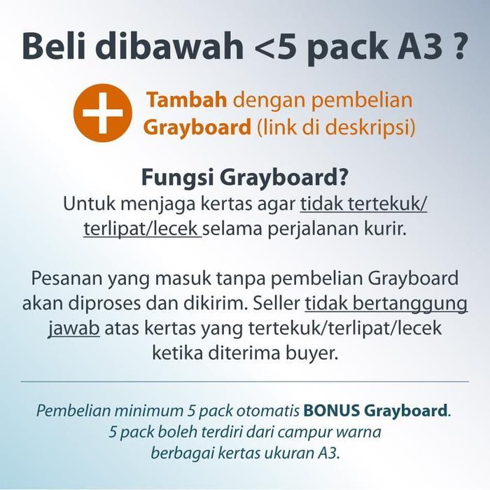 Kertas Hologram Perak 300 gsm A3/A3+ - Paper Silver - A3