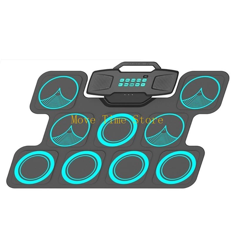 92ME Drum with Headphone Jacks, Built-in Speaker Drum Pedal Drum Drum Pads