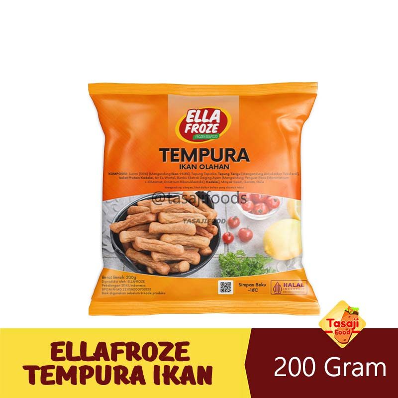 Ellafroze Tempura 200 Gr Olahan Ikan Frozen