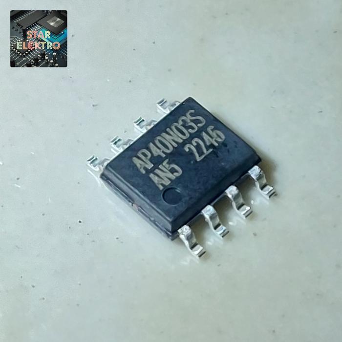 AP40N03S Sop-8 SMD AP40N03 AP 40N03S 40N03 Advanced Power APEC IC N-Channel Mosfet 40A 30V 1.5W FET 