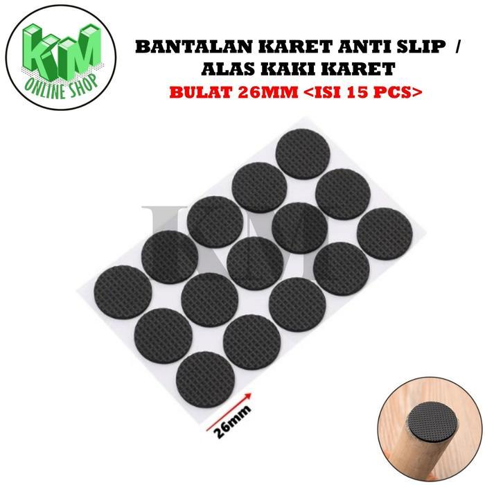 Karet Alas Kaki Meja Kursi Funiture Anti Slip / Bantalan Karet Anti Slip Licin Meja Kursi