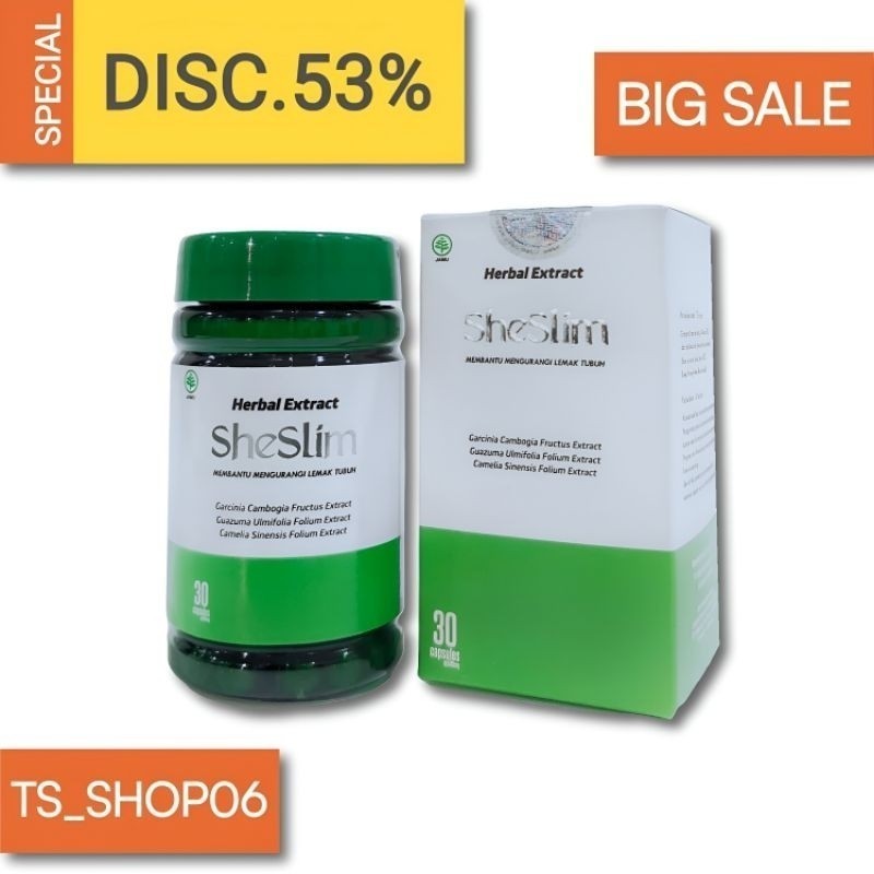 She slim pelangaing herbal original 100% Bpom