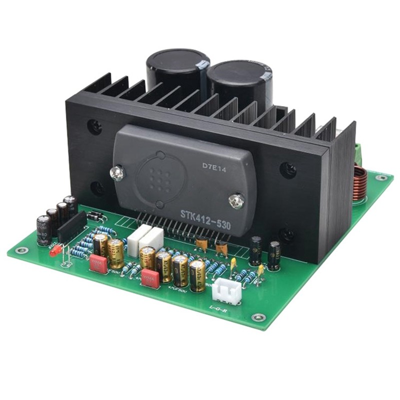 B04B-200Wx2 High-Power Beautiful Sound Thick Film STK412-530 Power Amplifier Board Finished Board