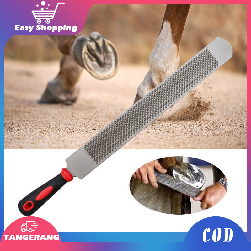 47cm Mata Kikir Besi Dua Sisi Kikir Kuda Dan Kuku Sapi Alat Pemotong Kuku