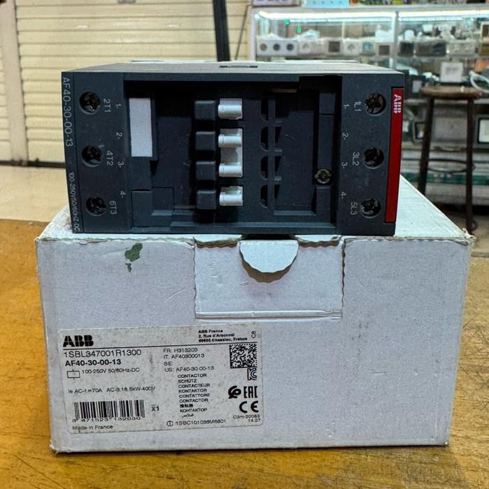 KONTAKTOR ABB AF40-30-00-13 100-250VDC 1SBL347001R1300