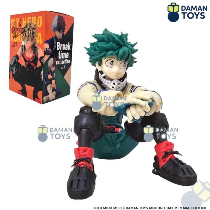 Figure My Hero Academia Izuku Midoriya Deku Bakugo Todoroki Tsuyu Asui Break Time Collection - Deku-