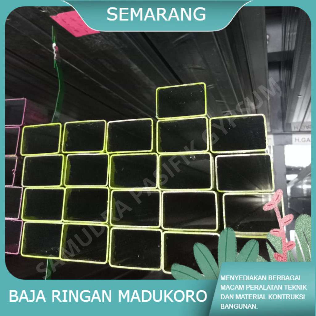 HOLLOW GALVANIS 4X6 TEBAL 2MM HOLLOW GALVANIS 6M 40X60 2MM
