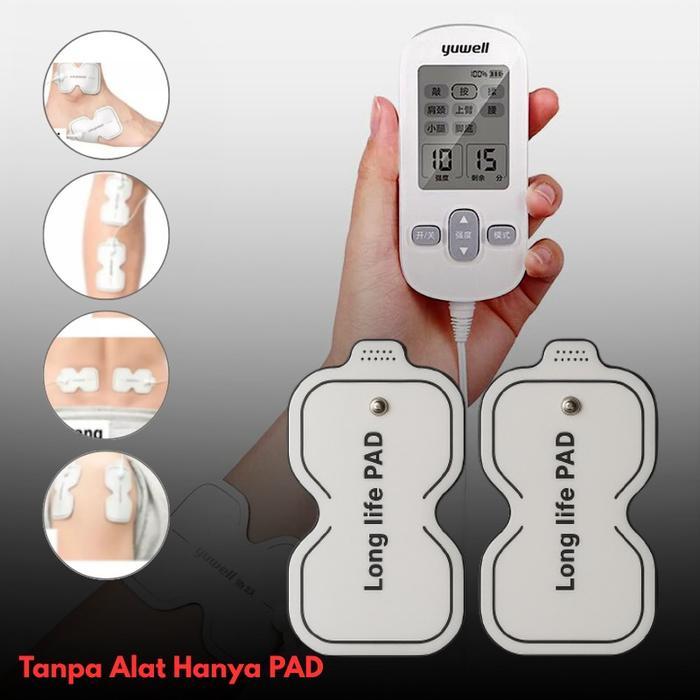 Long Life PAD Yuwell / Reusable Electrode Pad / Gel Pad TENS Therapy Pin 2mm