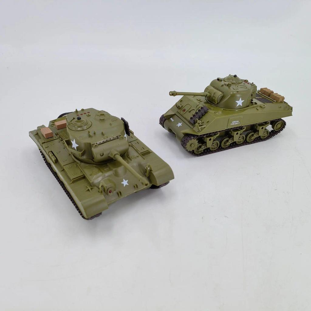 Henglong Rc 1/30 Tanks M26 M4a3 Sherman Vs Battle Tanks 2.4ghz Rc Panzer Remote Control Model Tank B