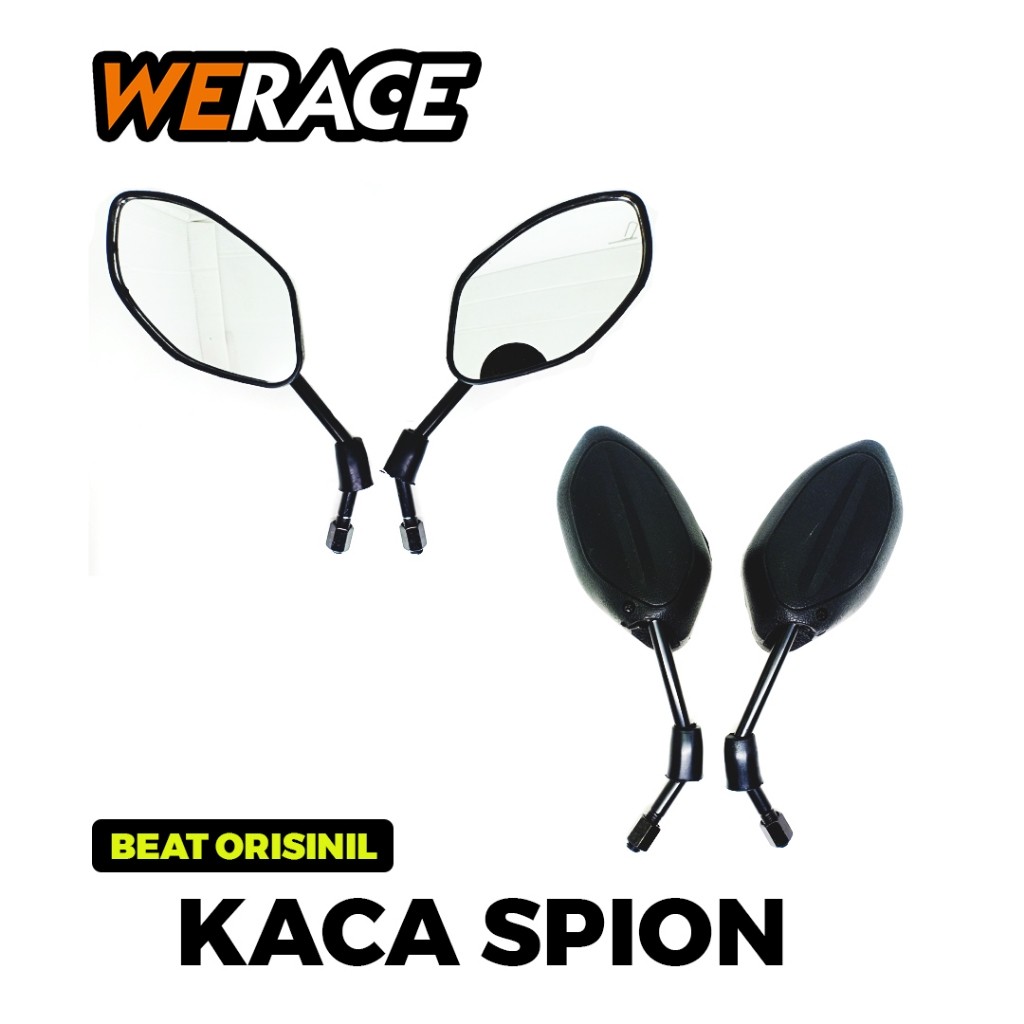 WERACE Spion Standar Beat Ori CKD Mur Honda Sepasang Universal Motor