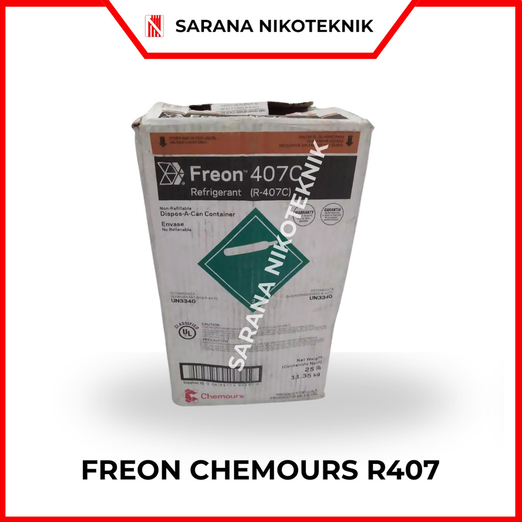 FREON R407 CHEMOURS USA / SHANGHAI CHEMOURS USA R407 ORIGINAL