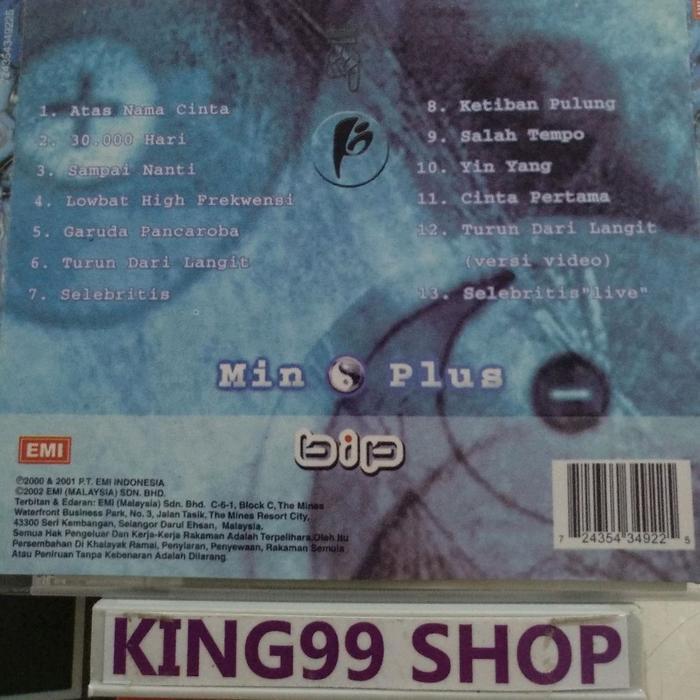 CD BIP - MIN PLUS. godbless gigi gong 2000 kantata takwa plastik bayou kidnap katrina ahmad band dew