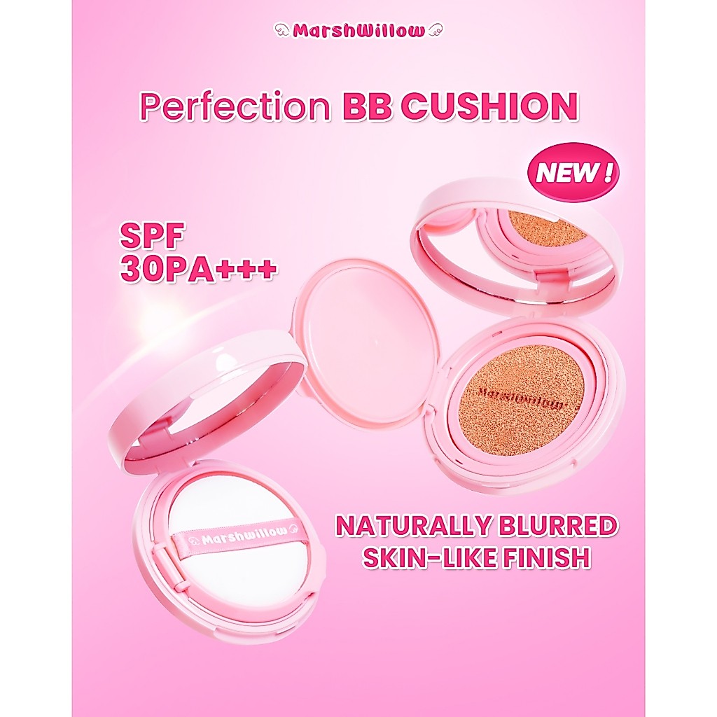 Marshwillow Perfection BB Cushion With SPF 30 PA +++