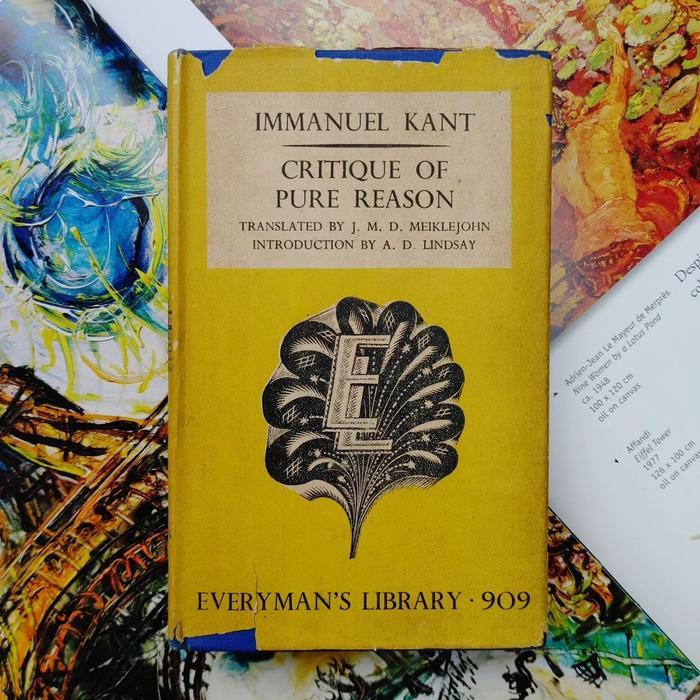 Critique of Pure Reason - Imanuel Kant (Everyman's Library)