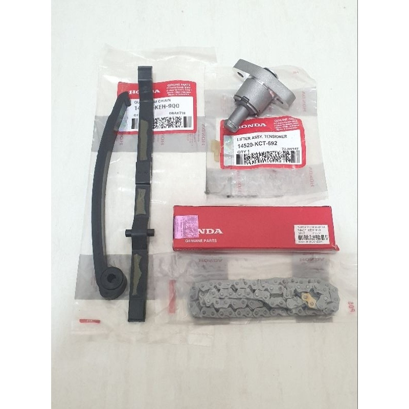 NEW Paket Tensioner Rantai keteng + Tonjokan Tensioner + Karet Lidah Tensioner Gl Pro Neotech Megapr
