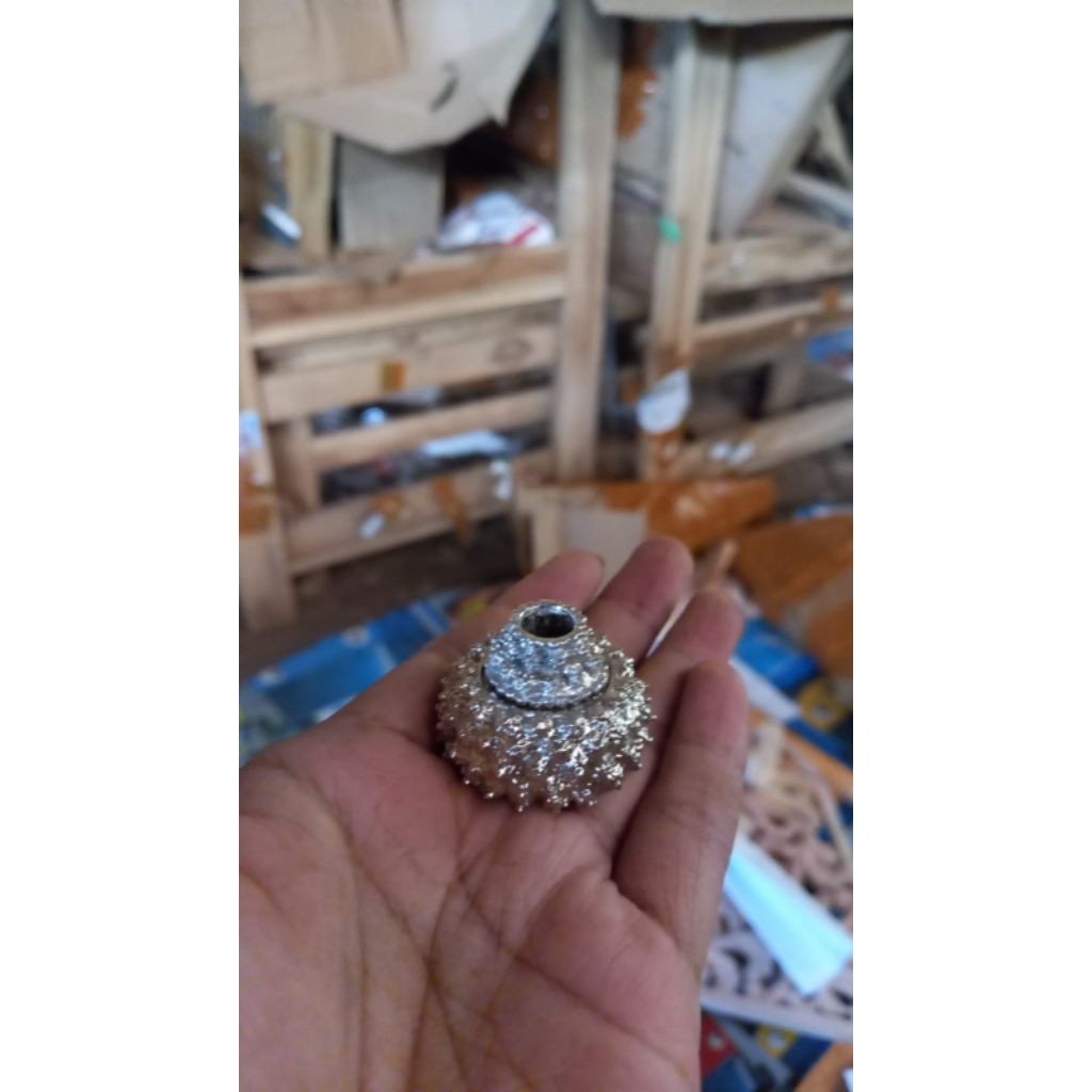 Mendak Keris Perak Cincin