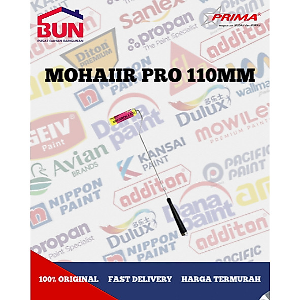 KUAS ROLL ANTI THINNER MOHAIR PROO PRIMA - ROLL KAPAL