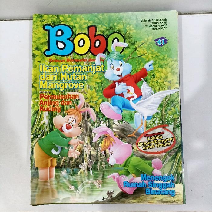 Bobo Majalah anak-anak Tahun XXXII 20 Januari 2005 - Menengok rumah singgah binatang