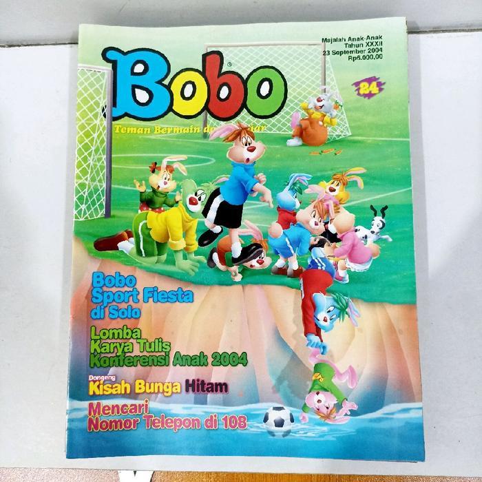 Bobo Majalah anak-anak Tahun XXXII 23 September 2004 - Kisah bunga hitam