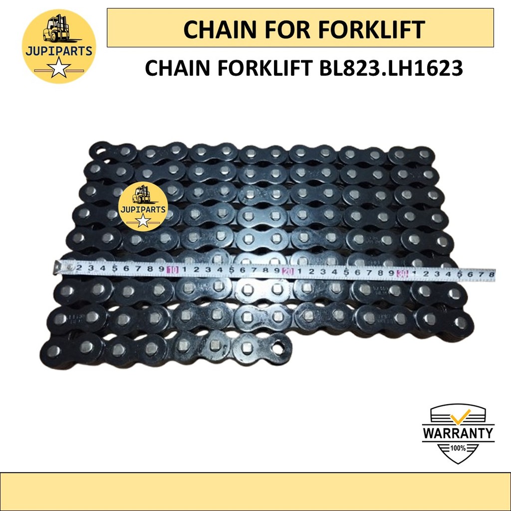 Chain Forklift BL823 / LH1623 High Load Leaf Chain 3 meter