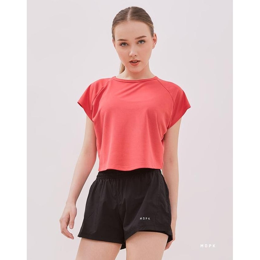 Mantapbetul- Mdpk - Halo Back Top Pakaian Olahraga Nita Outer Olahraga Crop T-Shirt Dryforce Technol