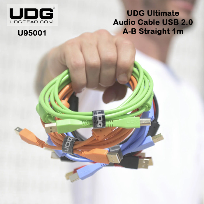 UDG Ultimate Audio Cable USB 2.0 A-B Straight / Kabel USB DJ Controller USB A - B - audiopan