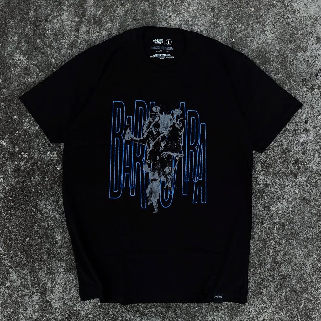 BARASUARA - PRAMBANAN JAZZ 2026 TSHIRT BLACK