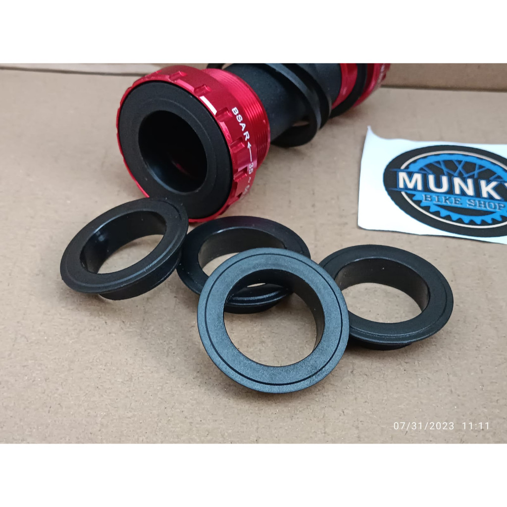 Foto Cover tutup plastik bearing BB bottom bracket holowtech HT2 Shimano