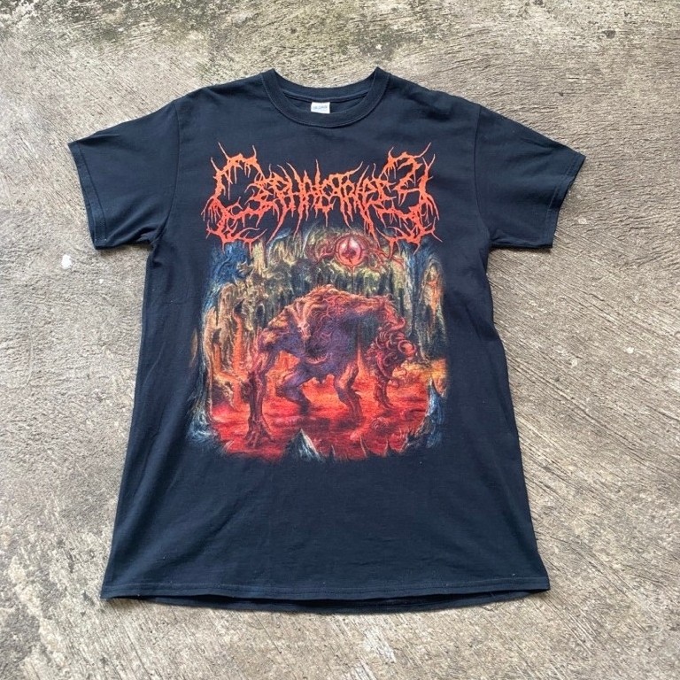 Cephalotripsy 2018 Tour Band T-Shirt Kaos Band