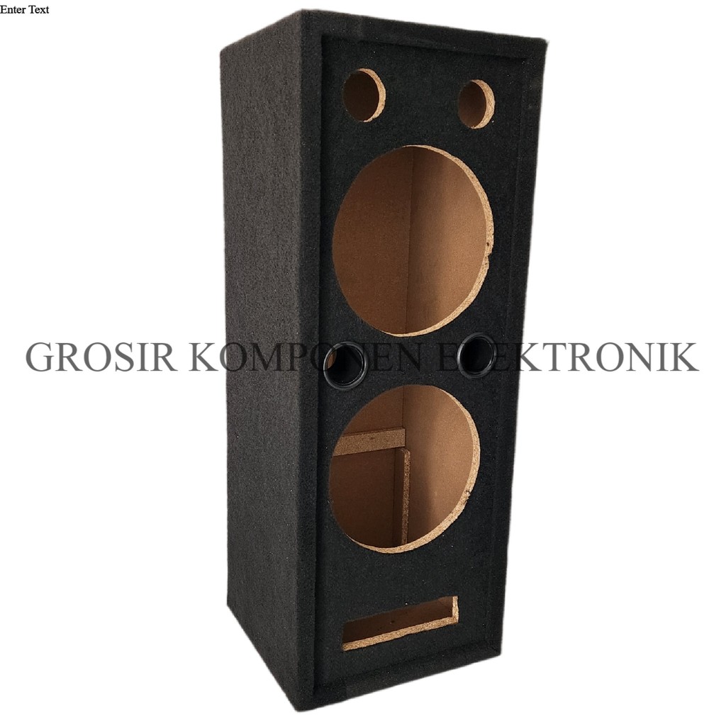 Box Untuk Speaker Aktif 12 Inch Hitam