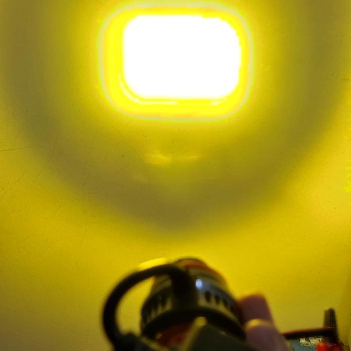Led Laser Foglamp Headlamp H11 H8 H16 Super Terang - Kuning