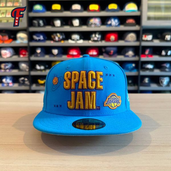 Topi New Era x Space Jam Blue 59FIFTY FItted Hat Original