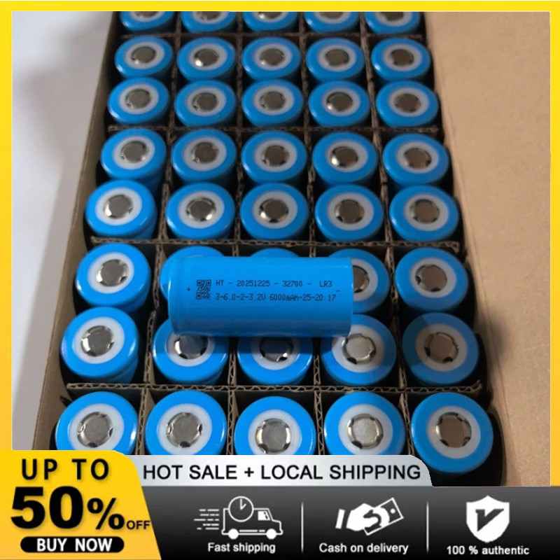 Baterai Lifepo4 3.2v 32700 6000Mah New Produksi Terbaru lifepo4 32700 New