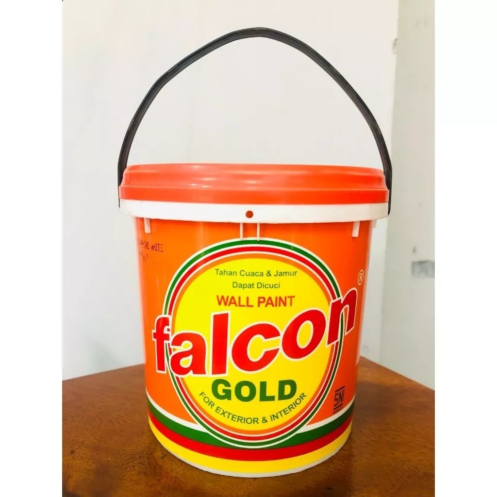 shinomarket - CAT TEMBOK / DINDING 1KG FALCON GOLD CAT PELAPIS TEMBOK CAT DINGDING Cat tembok FALCON